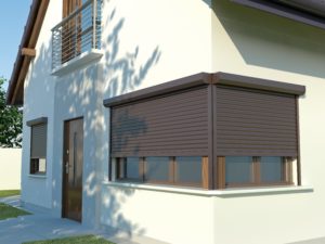 Roller Shutters Visual, Mental and Physical Presence Deters Intruders and Increases Home Security