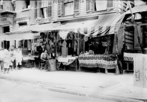 New,York,City,,Italian,Wares,On,Display,In,Front,Of